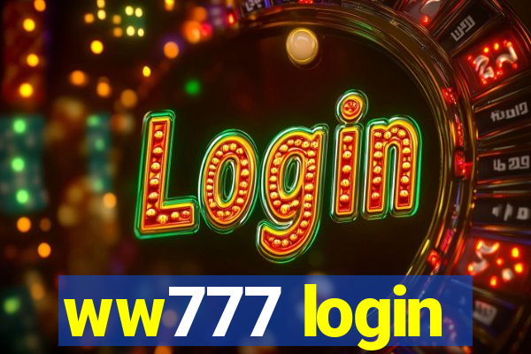ww777 login